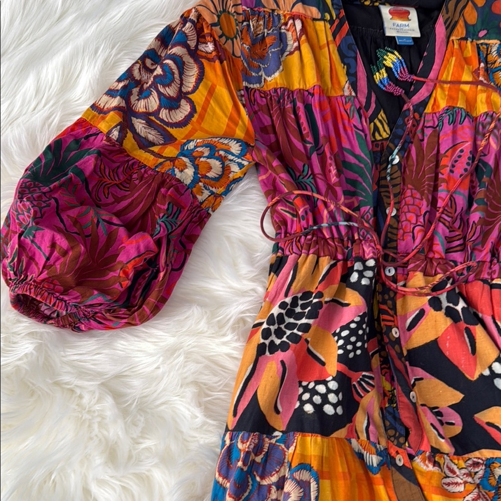 FARM Rio Multicolor Maxi Dress - Picture 2 of 7